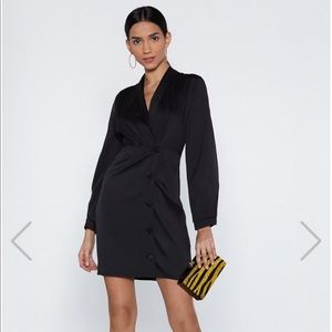 NastyGal Blazer Suit Dress